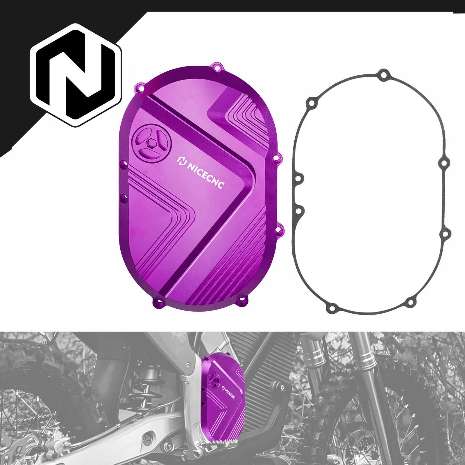 NICECNC для STARK VARG MX EX 2024-2025 электрический велосипед правая крышка двигателя 6061-T6 алюминиевые аксессуары для мотоциклов с ЧПУ 
NICECNC для STARK VARG MX EX 2024-2025 электрический велосипед правая крышка двигателя 6061-T6 алюминиевые аксессуары для мотоциклов с ЧПУ