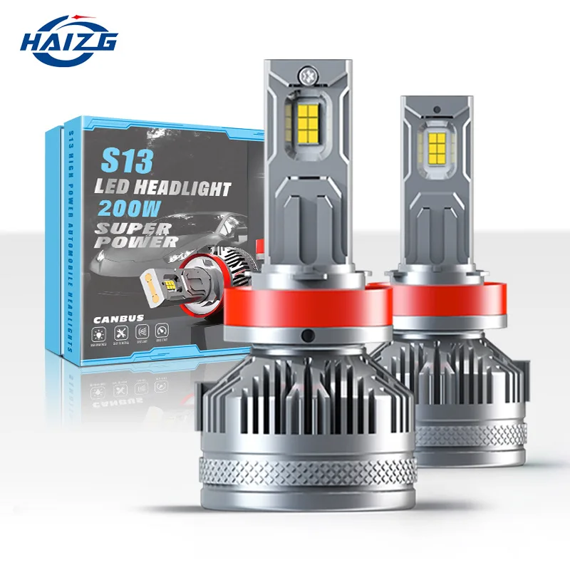HAIZGNewS13CarLEDHeadlight200WSuper Высокая мощность, сильный свет 7 H11 H4Far и ближний свет
HAIZGNewS13CarLEDHeadlight200WSuper Высокая мощность, сильный свет 7 H11 H4Far и ближний свет