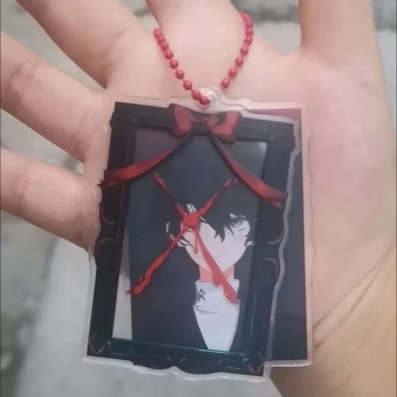 Akechi Goro Persona5 Women Keychian Men Amamiya Ren Double Piece Key Chain Bags Acrylic Keyring Pendnat Couple Friends Gift cos
Akechi Goro Persona5 Women Keychian Men Amamiya Ren Double Piece Key Chain Bags Acrylic Keyring Pendnat Couple Friends Gift cos