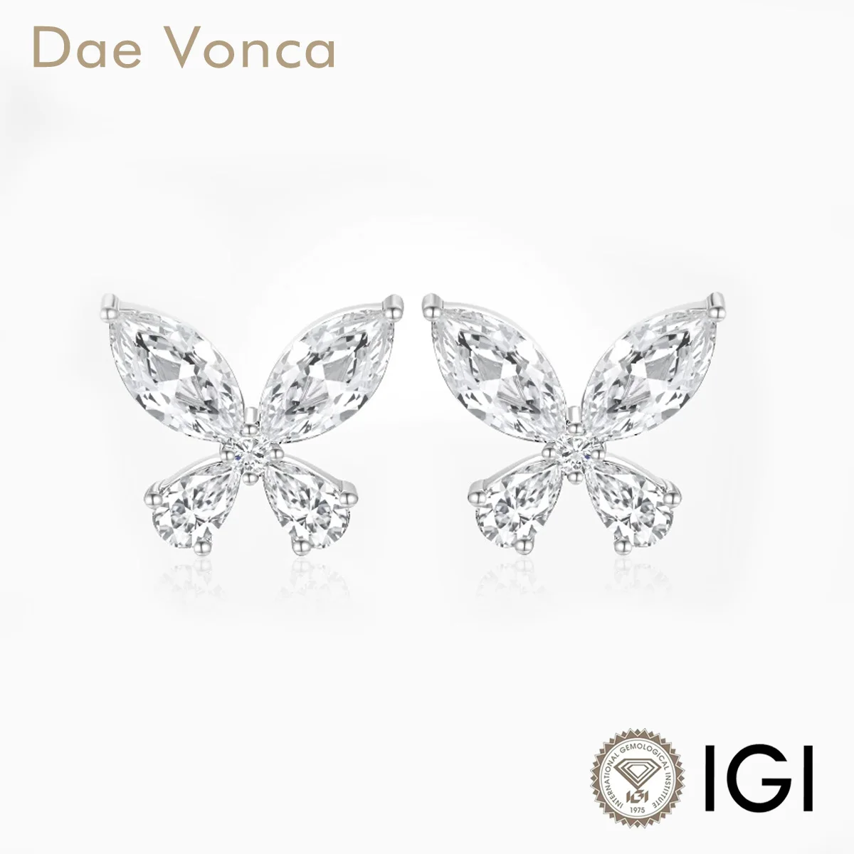 Серьги-бабочки Dae Vonca с лабораторными бриллиантами из белого золота PT950/14K/18K, роскошные серьги, подарок на годовщину для девушки/жены
Серьги-бабочки Dae Vonca с лабораторными бриллиантами из белого золота PT950/14K/18K, роскошные серьги, подарок на годовщину для девушки/жены