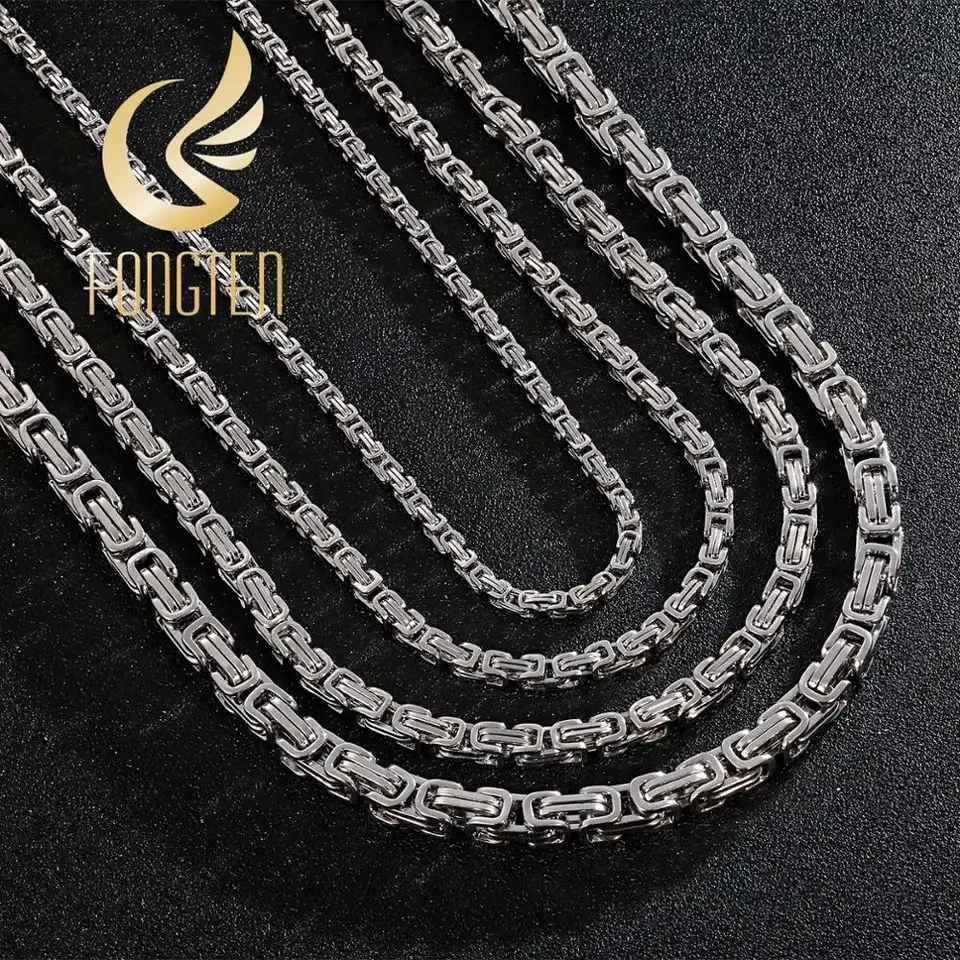 4/5/6/8 mm Choker Long Necklace Men Male Stainless Steel Byzantine Box Chain Husband Boyfriend Bff Gift
4/5/6/8 mm Choker Long Necklace Men Male Stainless Steel Byzantine Box Chain Husband Boyfriend Bff Gift