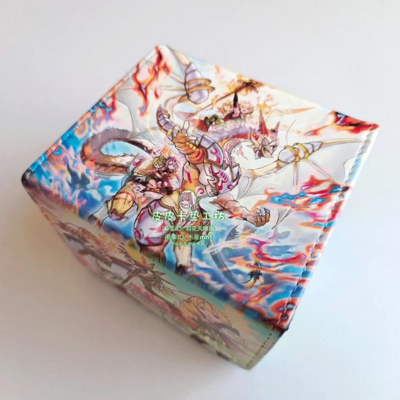 Yu-Gi-Oh! Ritual Beast Themed Magnetic Leather Board Game Card Box Ritual Beast Ulti-Reirautari Game Collection Card Storage Box
Yu-Gi-Oh! Ritual Beast Themed Magnetic Leather Board Game Card Box Ritual Beast Ulti-Reirautari Game Collection Card Storage Box