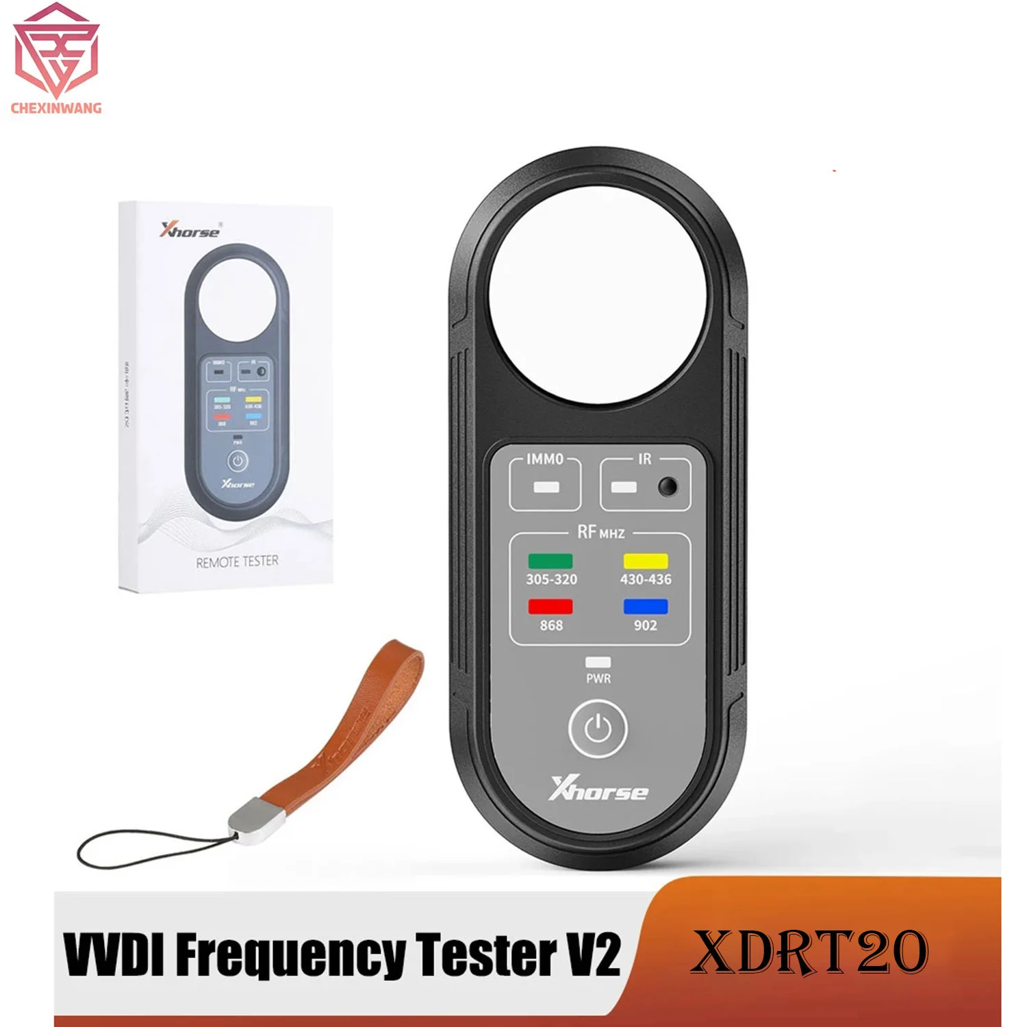 Xhorse VVDI XDRT20 Remote Tester Infrared 315MHz 868MHz 433Mhz Programming Tools For All Car Key Remote Frequency Test
Xhorse VVDI XDRT20 Remote Tester Infrared 315MHz 868MHz 433Mhz Programming Tools For All Car Key Remote Frequency Test