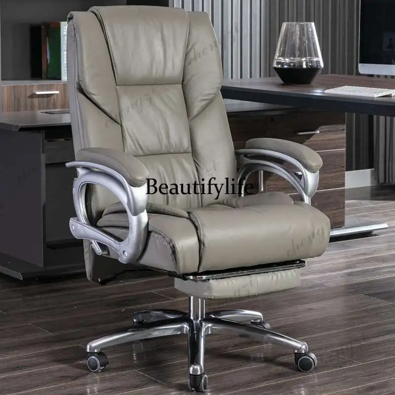Leather Executive Office Chair Nordic Adjustable Designer Comfortable Office Chairs Ergonomic Silla De Escritorio Furniture Home
Leather Executive Office Chair Nordic Adjustable Designer Comfortable Office Chairs Ergonomic Silla De Escritorio Furniture Home
