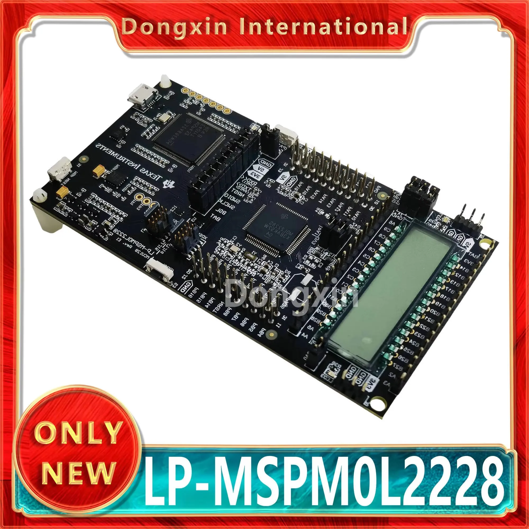 Ti оригинальная плата разработки LP-MSPM0L2228 MSPM0L2228 MCU LCD со светодиодной подсветкой и отладки программирования
Ti оригинальная плата разработки LP-MSPM0L2228 MSPM0L2228 MCU LCD со светодиодной подсветкой и отладки программирования