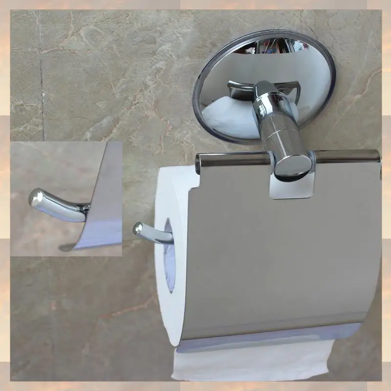 Flash Trend 4X Stainless Steel Toilet Paper Holder Heavy Duty Suction Wall Mount Toilet Tissue Paper Holder Paper Roll Holder
Flash Trend 4X Stainless Steel Toilet Paper Holder Heavy Duty Suction Wall Mount Toilet Tissue Paper Holder Paper Roll Holder