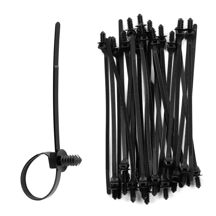 10x Car Trunk Electrical Circuit Buckle Plug Barbed Cable Tie Management Car Wire Organizers for Car Corrugated Pipe Car-styl
10x Car Trunk Electrical Circuit Buckle Plug Barbed Cable Tie Management Car Wire Organizers for Car Corrugated Pipe Car-styl