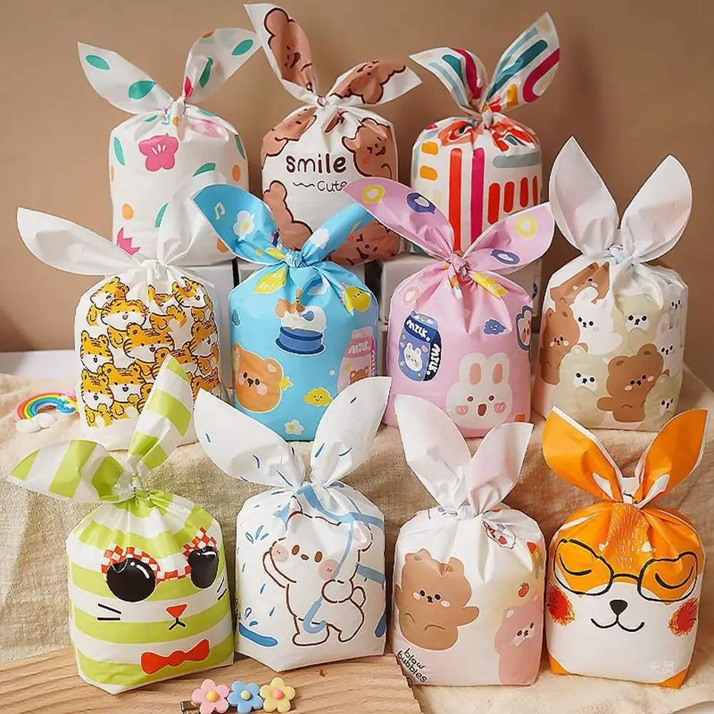 50Pcs Plastic Rabbit Ear Candy Bags Animal Pattern Cartoon Rabbit Long Ear Bags Cute Multistyle Cookie Packaging Bags
50Pcs Plastic Rabbit Ear Candy Bags Animal Pattern Cartoon Rabbit Long Ear Bags Cute Multistyle Cookie Packaging Bags