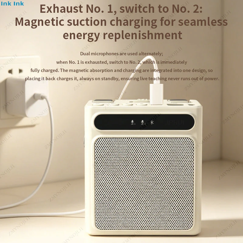NEW Clip On Microphone Bluetooth Megaphone Portable Speaker for Teacher Speech Singing Life Live Worship Activity live stream
NEW Clip On Microphone Bluetooth Megaphone Portable Speaker for Teacher Speech Singing Life Live Worship Activity live stream