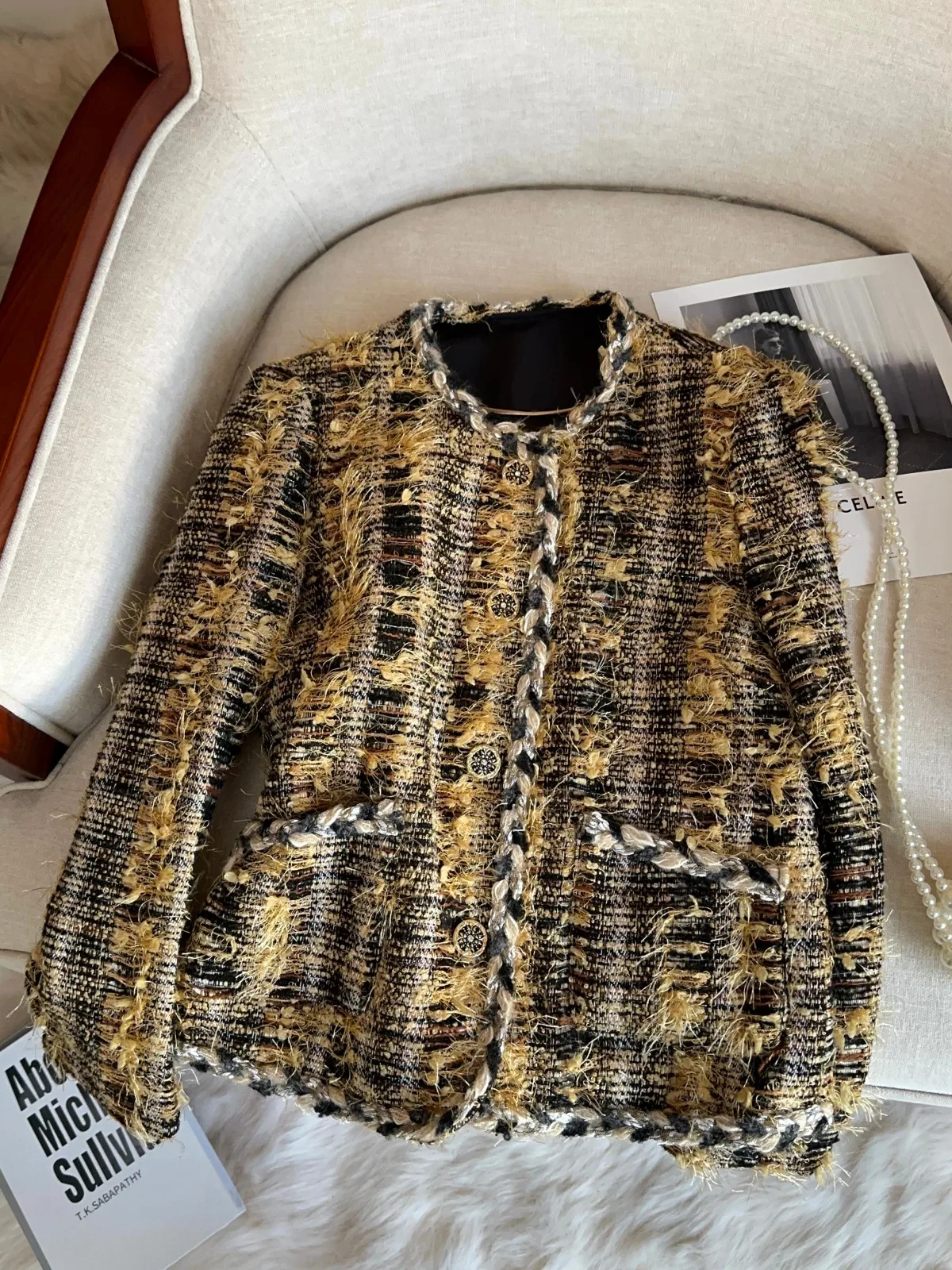 Cact Faion Outerwear Women's ort Top Coat Autumn Winter Commute Sli Tweed A7867 Straight Cut Long Sv...
Cact Faion Outerwear Women's ort Top Coat Autumn Winter Commute Sli Tweed A7867 Straight Cut Long Sv...