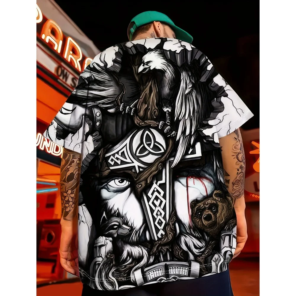 Retro Street animal 3d Print Hip Pop Oversized Men's T-Shirt Funny Short Sleeved Street Tshirt 2024 Retro Street T Shirt For Men
Retro Street animal 3d Print Hip Pop Oversized Men's T-Shirt Funny Short Sleeved Street Tshirt 2024 Retro Street T Shirt For Men