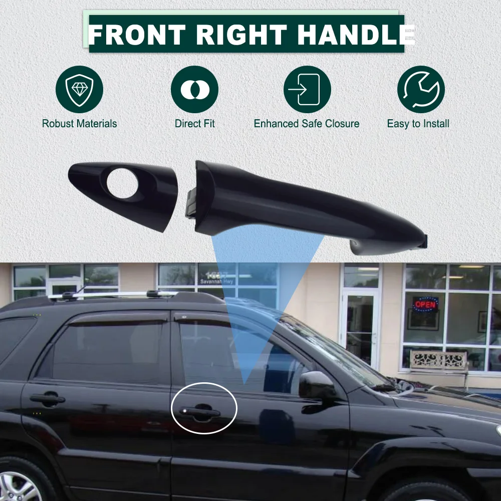 Car Exterior Outside Door Handle Front Rear Left Right for Hyundai Accent 2012 2013 2014 2015 2016 2017 LHD 83651-1R000
Car Exterior Outside Door Handle Front Rear Left Right for Hyundai Accent 2012 2013 2014 2015 2016 2017 LHD 83651-1R000