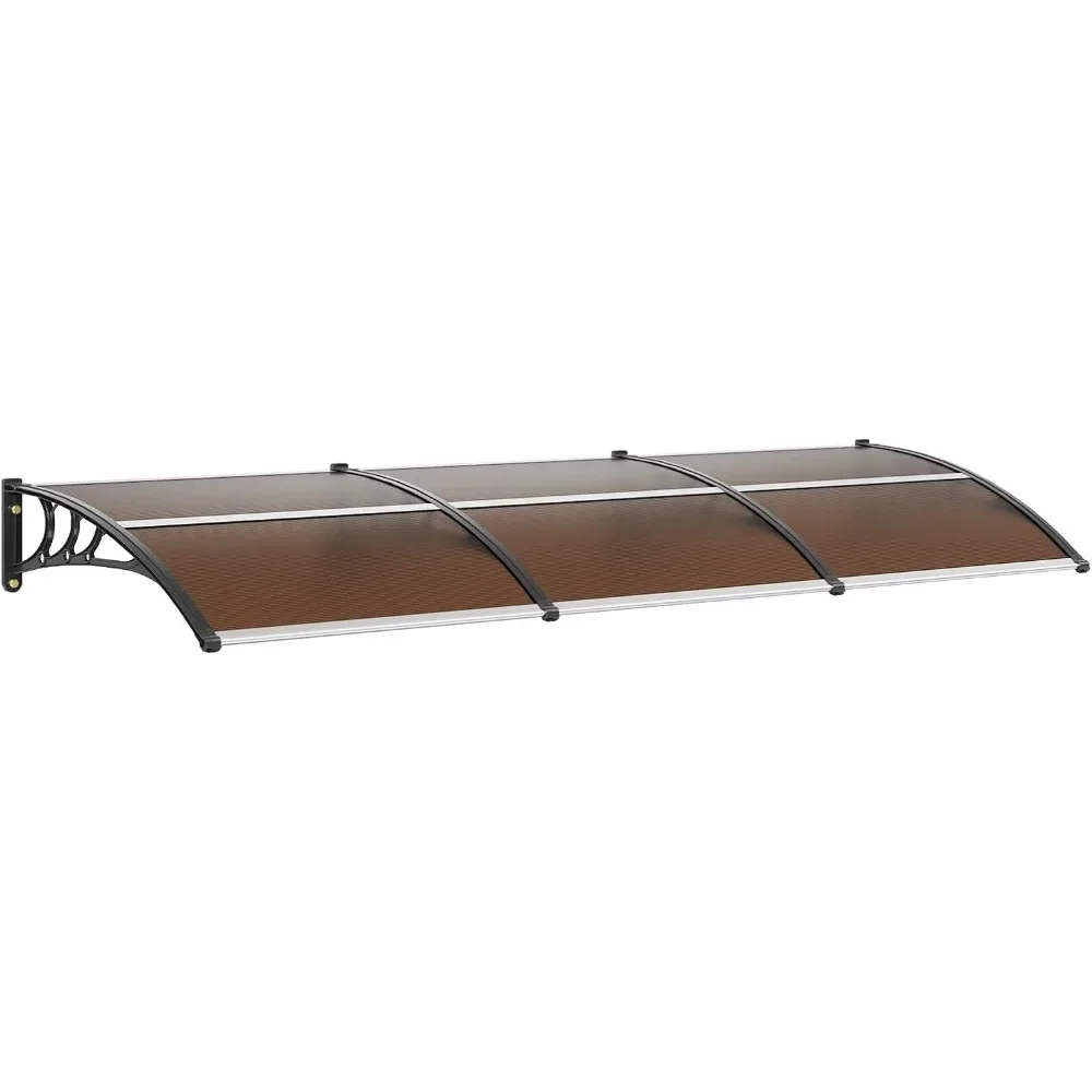 Window Door Awning Canopy 117"x 38", UPF 50+ Polycarbonate Entry Door Outdoor Window Awning Exterior, Front Door Overhang
Window Door Awning Canopy 117"x 38", UPF 50+ Polycarbonate Entry Door Outdoor Window Awning Exterior, Front Door Overhang