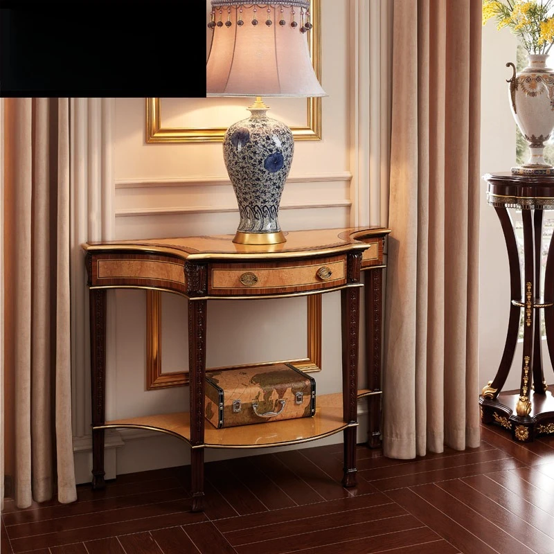 English Alexander Furniture Entrance Table Mahogany Solid Wood Strip Sofa Back Decorative Cabinet Dining Edge Entrance Cabinet
English Alexander Furniture Entrance Table Mahogany Solid Wood Strip Sofa Back Decorative Cabinet Dining Edge Entrance Cabinet