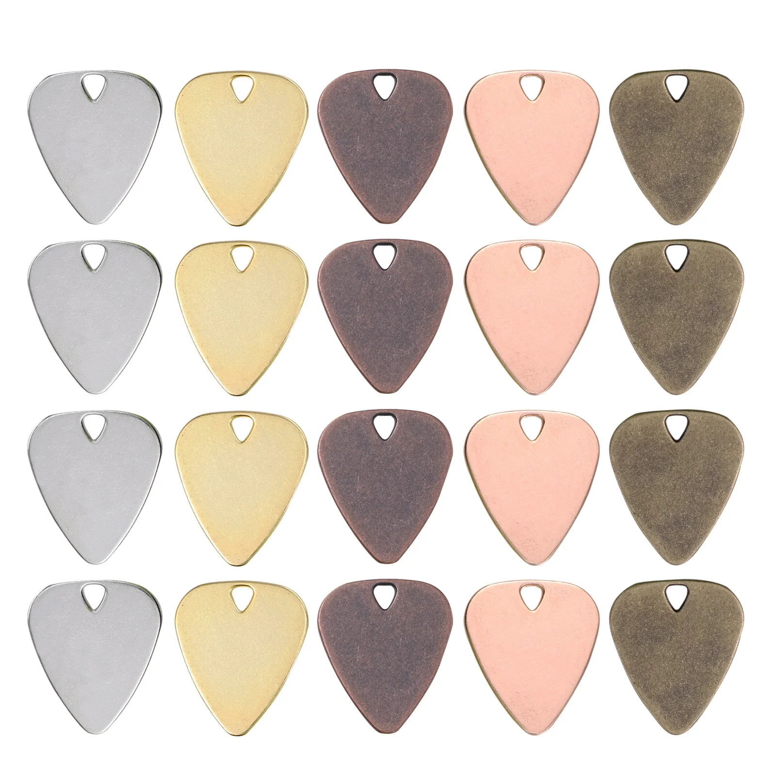 20pcs Metal Guitar Pick Premium Alloy Durable Lightweight For Electric Guitar Playing Tool Necklace Decor Accessory
20pcs Metal Guitar Pick Premium Alloy Durable Lightweight For Electric Guitar Playing Tool Necklace Decor Accessory