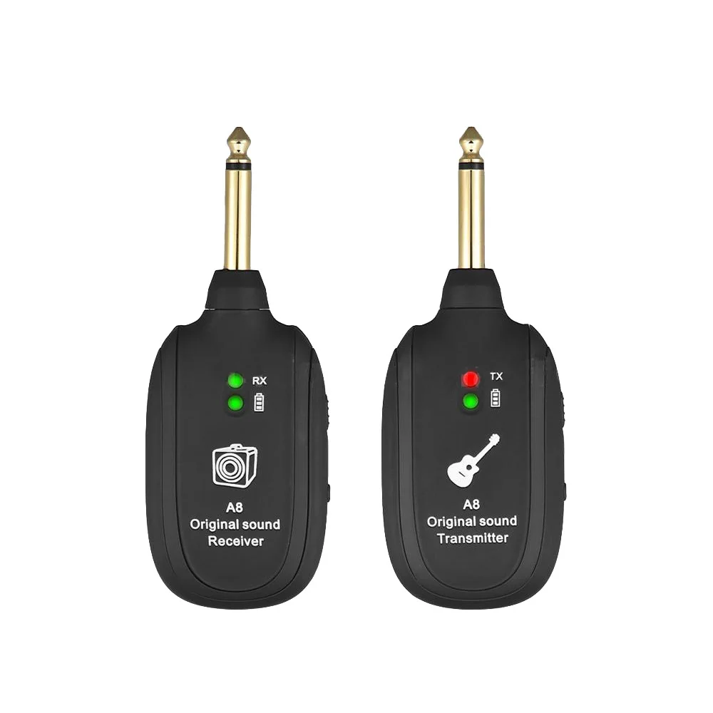 Hot Sale UHF Dynamic Microphone Wireless System Dynamic Transmitter And Receiver For Guitar
Hot Sale UHF Dynamic Microphone Wireless System Dynamic Transmitter And Receiver For Guitar