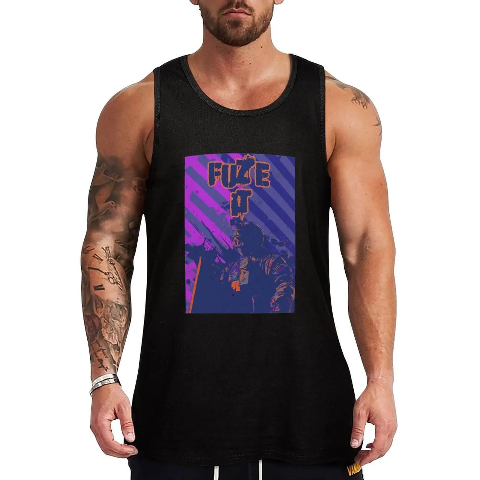 Classic retro art fuze it game Tank Top Solid Tone Tank Top Simple Casual Everyday Wear
Classic retro art fuze it game Tank Top Solid Tone Tank Top Simple Casual Everyday Wear