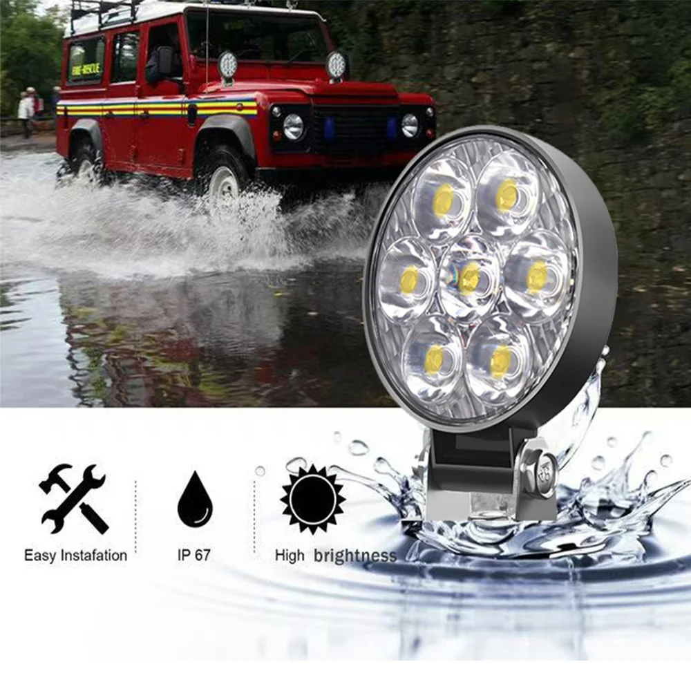 YIGEDENG-Super Mini 2.5'' Led Offroad Work Light 7 Led Car Truck SUV Auxiliary Spotlights Universal For 4WD Headlight Car Light
YIGEDENG-Super Mini 2.5'' Led Offroad Work Light 7 Led Car Truck SUV Auxiliary Spotlights Universal For 4WD Headlight Car Light