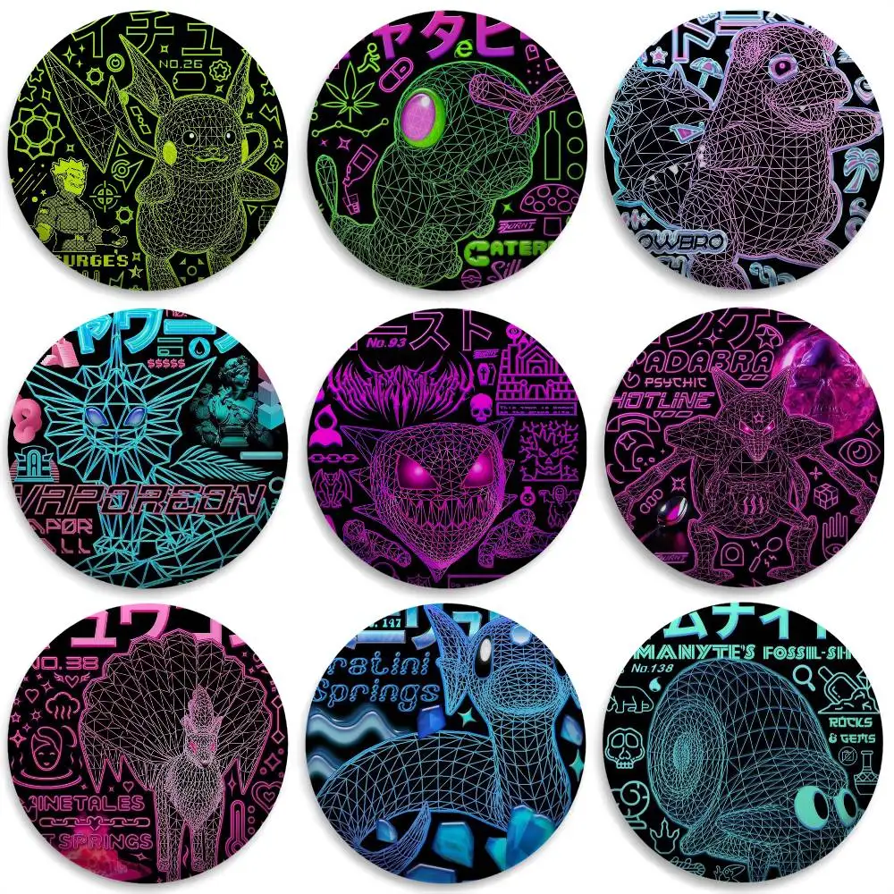 Raichu Slowpoke Anime Cute Badges Round Exquisite Badge Brooches Creative Pins For Clothes Hat Backpack Gift Accessories
Raichu Slowpoke Anime Cute Badges Round Exquisite Badge Brooches Creative Pins For Clothes Hat Backpack Gift Accessories