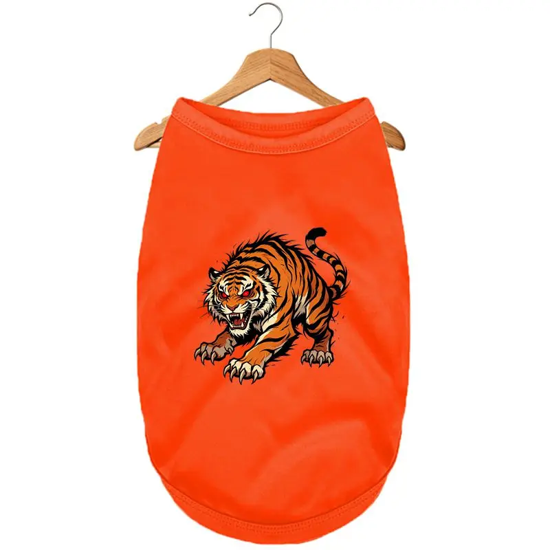 Tiger Print Dog Summer Tank Top Pet Breathable Vest
Tiger Print Dog Summer Tank Top Pet Breathable Vest