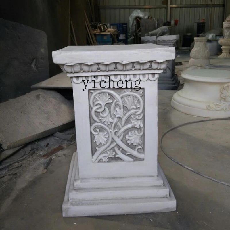 BJ European sculpture Roman column ornament Interior home decoration Floor-to-ceiling flower pot base
BJ European sculpture Roman column ornament Interior home decoration Floor-to-ceiling flower pot base