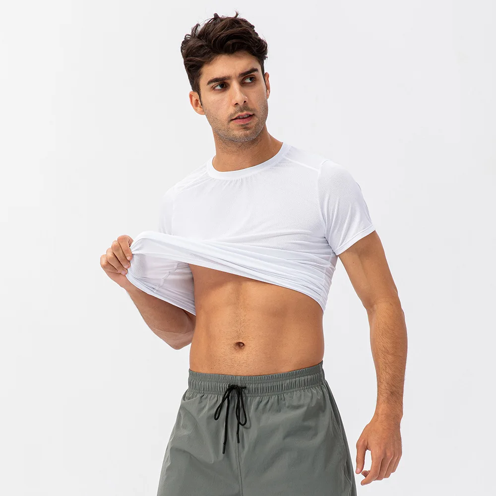 Men Solid Tops Quick Dry Shirts Running Fitness Blouse Tshirt Male Workout Sportswear Soccer Jerseys Gym Clothing Rashguards Tee
Men Solid Tops Quick Dry Shirts Running Fitness Blouse Tshirt Male Workout Sportswear Soccer Jerseys Gym Clothing Rashguards Tee