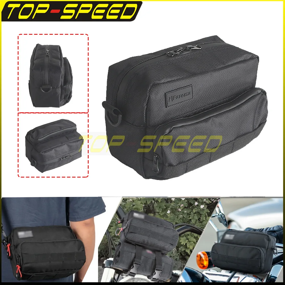 Club Style Handlebar Bag Universal For Harley BMW Suzuki Honda Yamaha Motorcycle Front Rear Luggage Storage Bag Saddle Tool Pack
Club Style Handlebar Bag Universal For Harley BMW Suzuki Honda Yamaha Motorcycle Front Rear Luggage Storage Bag Saddle Tool Pack