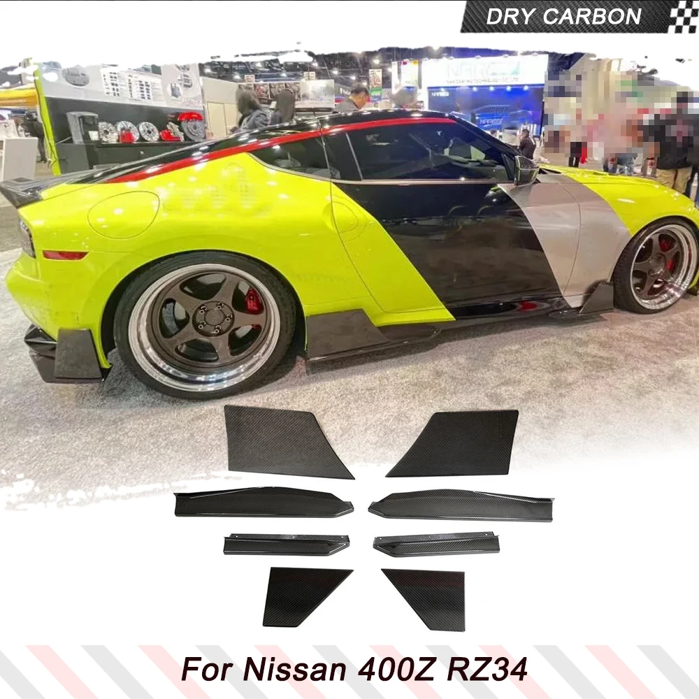 Dry Carbon Fiber Car Side Skirts Extension Lip For Nissan Racing 400Z RZ34 2023 Side Rocker Plate Lip Separator Bumper Protector
Dry Carbon Fiber Car Side Skirts Extension Lip For Nissan Racing 400Z RZ34 2023 Side Rocker Plate Lip Separator Bumper Protector