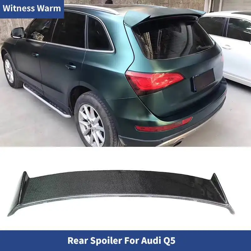 Unpainted Frp Carbon Fiber Q5 Rear Wings Trunk Lip Spoiler for Audi Q5 Rooof Wing Spoiler
Unpainted Frp Carbon Fiber Q5 Rear Wings Trunk Lip Spoiler for Audi Q5 Rooof Wing Spoiler