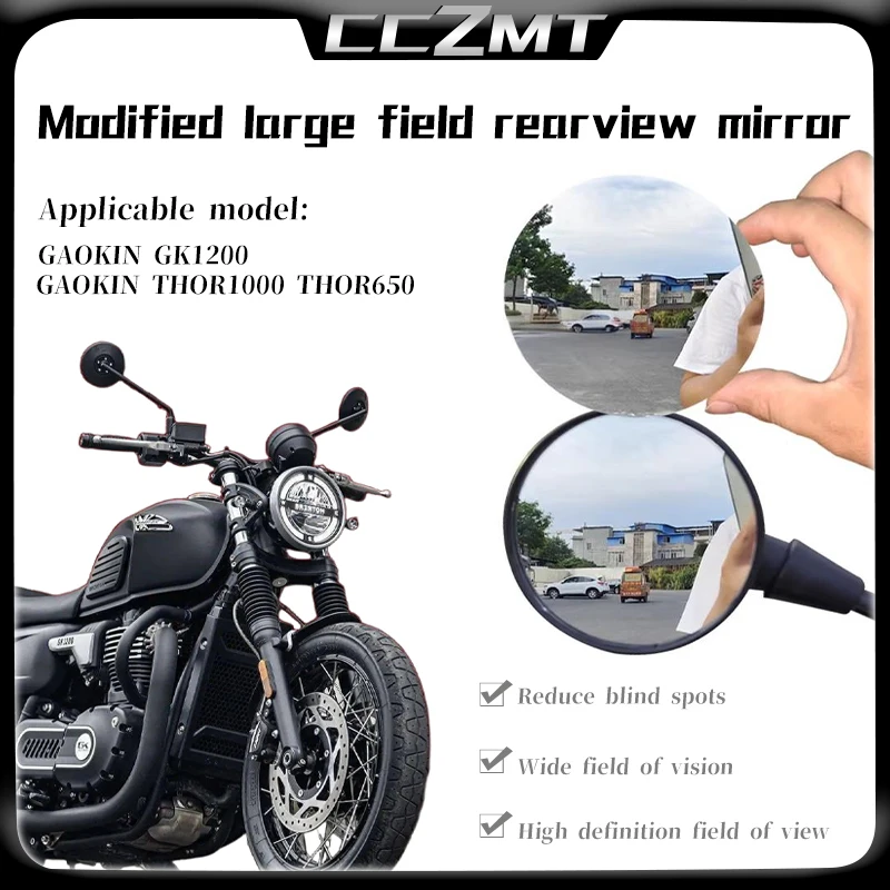 For GAOKIN GK1200 GK 1200 THOR1000 THOR650 Motorcycle Accessories Convex Mirror Enlarge Rearview Mirrors Side Mirror View Vision
For GAOKIN GK1200 GK 1200 THOR1000 THOR650 Motorcycle Accessories Convex Mirror Enlarge Rearview Mirrors Side Mirror View Vision