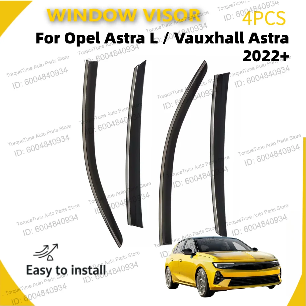Car Vent Door Window Visor Wind Deflector Sun VisorS Rain Guard WEATHER SHIELDS VENTVISOR for OPEL Astra L Vauxhall Astra 2022+
Car Vent Door Window Visor Wind Deflector Sun VisorS Rain Guard WEATHER SHIELDS VENTVISOR for OPEL Astra L Vauxhall Astra 2022+