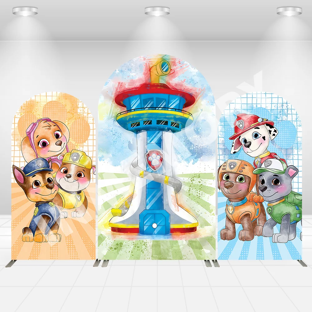 Watercolor Paw Patrols Arch Cover Wall Backdrop Kid Birthday Party Decor Tower Chase Boy Baby Shower Photo Background Studio
Watercolor Paw Patrols Arch Cover Wall Backdrop Kid Birthday Party Decor Tower Chase Boy Baby Shower Photo Background Studio