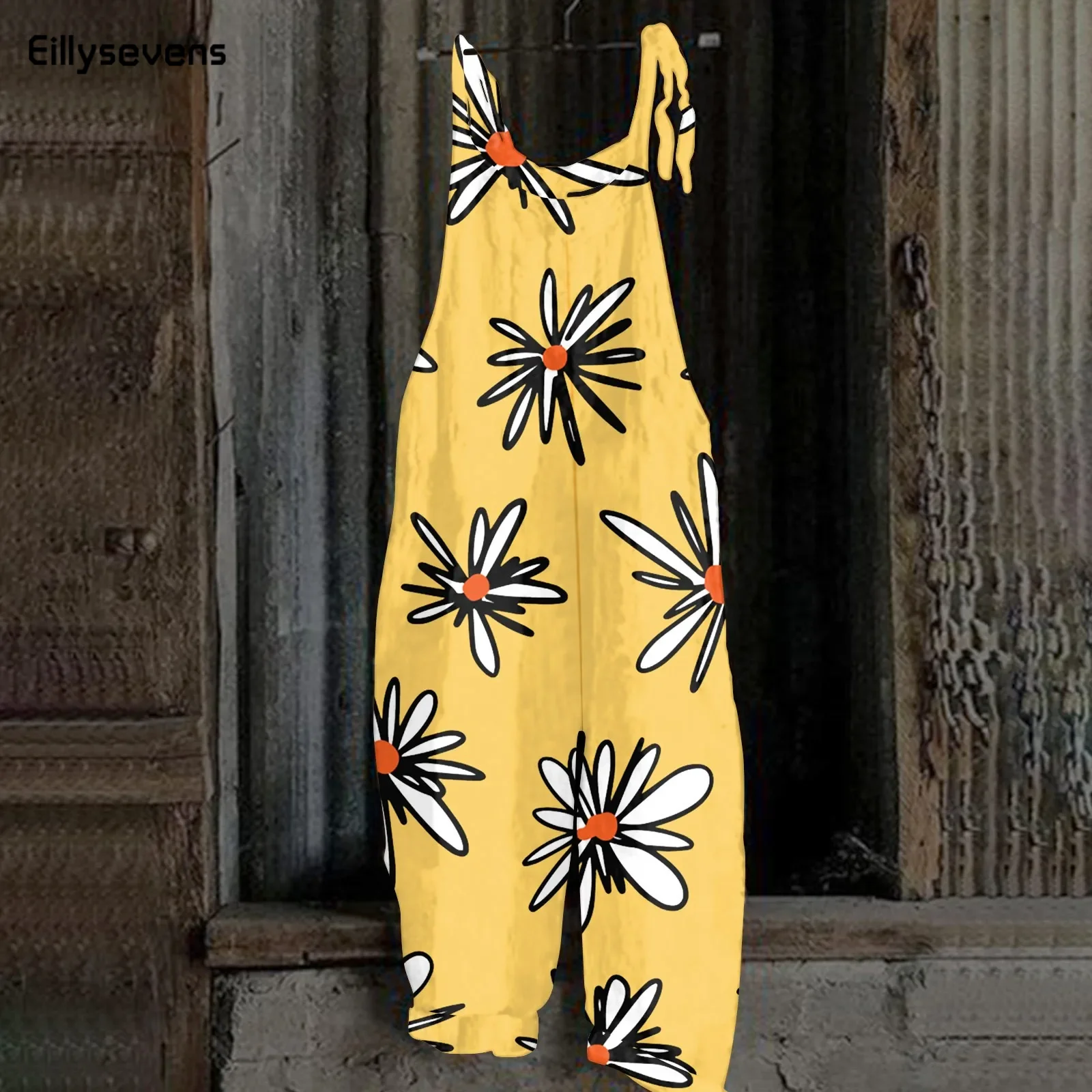 Women Jumpsuit Floral Print Wide Leg Beach Jumpsuit Vintage Temperament Loose-Fitting Jumpsuit For Holiday vestidos
Women Jumpsuit Floral Print Wide Leg Beach Jumpsuit Vintage Temperament Loose-Fitting Jumpsuit For Holiday vestidos