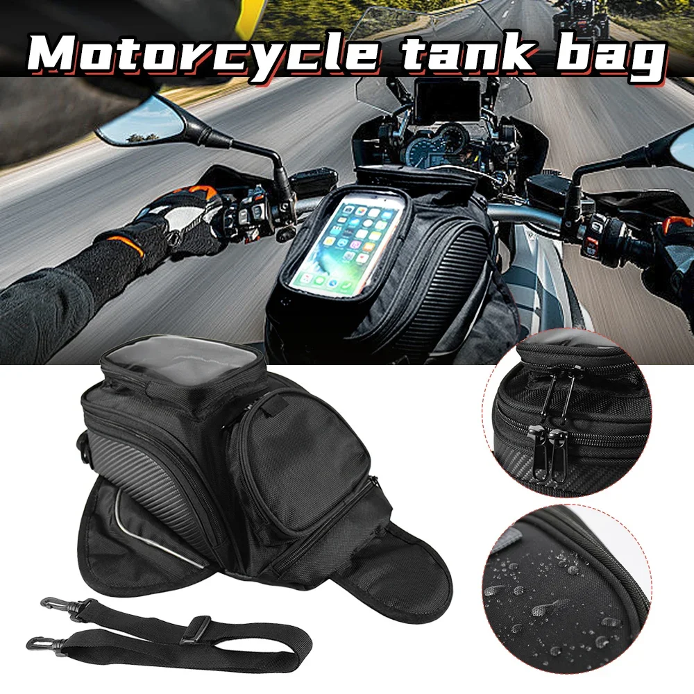 A Black Motorcycle Fuel Tank Bag, Car Navigation Bag, and High-Quality Waterproof and Wear-Resistant Bicycle Portable Set Bag
A Black Motorcycle Fuel Tank Bag, Car Navigation Bag, and High-Quality Waterproof and Wear-Resistant Bicycle Portable Set Bag