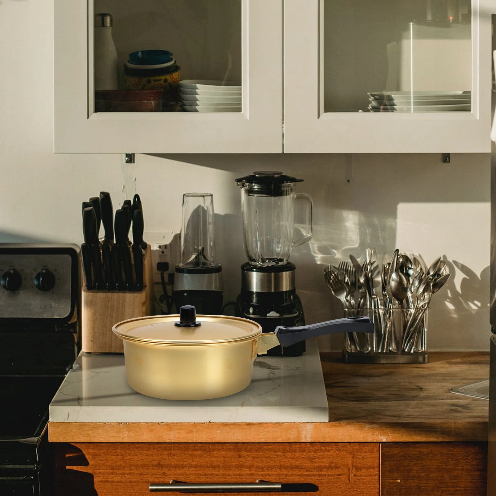 1 шт., корейская кастрюля для рамэна, золотая утолщенная алюминиевая кастрюля для приготовления пищи, кухонные принадлежности, тушеная лапша быстрого приготовления, суп, бытовая посуда
1 шт., корейская кастрюля для рамэна, золотая утолщенная алюминиевая кастрюля для приготовления пищи, кухонные принадлежности, тушеная лапша быстрого приготовления, суп, бытовая посуда