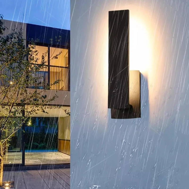 Outdoor Waterproof Wall Lamp Modern Simple Aluminum Wall Lamps Porch Balcony Wall Lights Courtyard Decoration Lighting Fixtures
Outdoor Waterproof Wall Lamp Modern Simple Aluminum Wall Lamps Porch Balcony Wall Lights Courtyard Decoration Lighting Fixtures