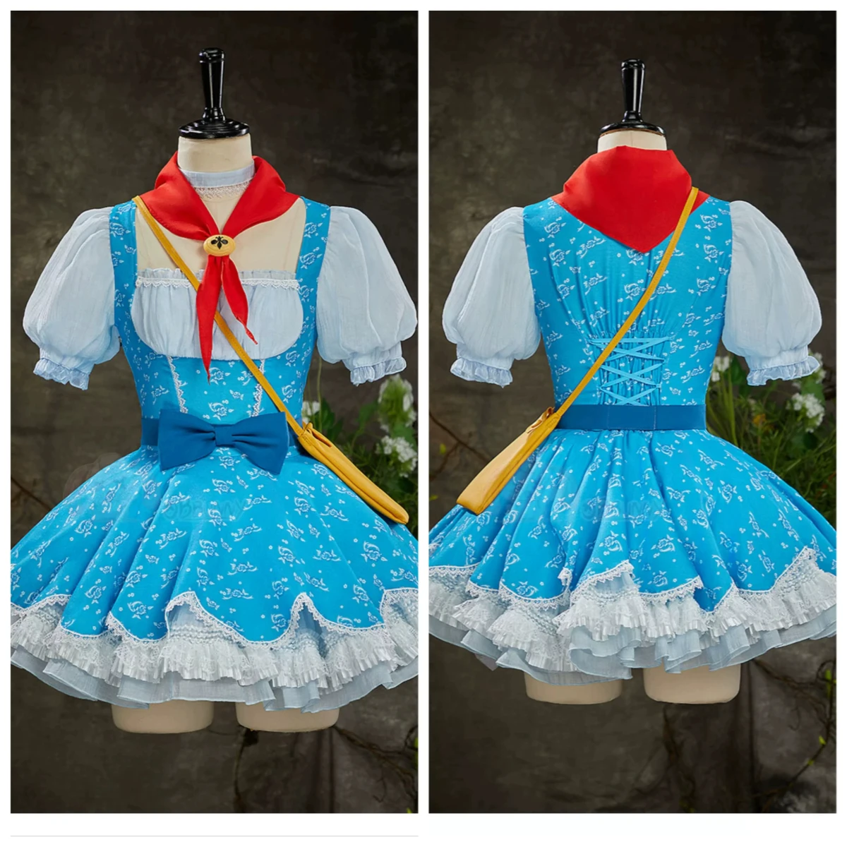 ST5 Holly Wheeler Cosplay Costume Fan style princess dress, blue floral Lolita dress NexoCosplay
ST5 Holly Wheeler Cosplay Costume Fan style princess dress, blue floral Lolita dress NexoCosplay