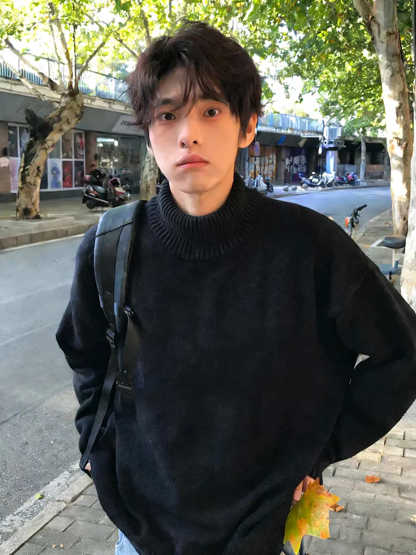 Cleanfit Thiened Fce High Collar Knitted Sweater Men's Sle Winter Warm Inner Wear Casual Slim Fit Long Sve Top
Cleanfit Thiened Fce High Collar Knitted Sweater Men's Sle Winter Warm Inner Wear Casual Slim Fit Long Sve Top