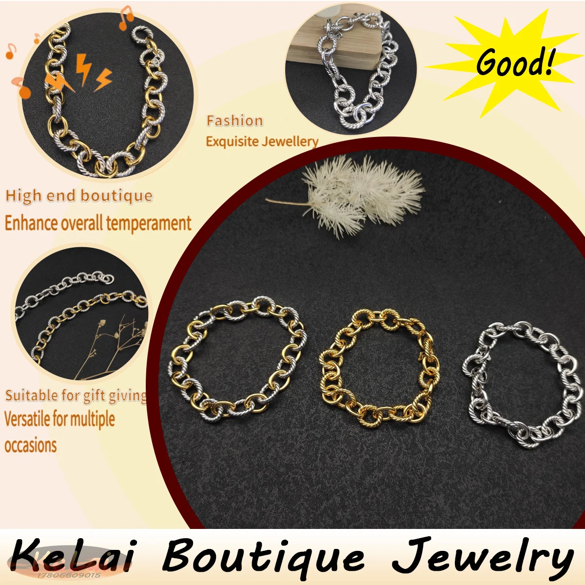 2025 Retro Personalized Fashion Cool Neutral Couple Versatile Boutique Multi Occasion Bracelet Suitable for Gift Giving
2025 Retro Personalized Fashion Cool Neutral Couple Versatile Boutique Multi Occasion Bracelet Suitable for Gift Giving