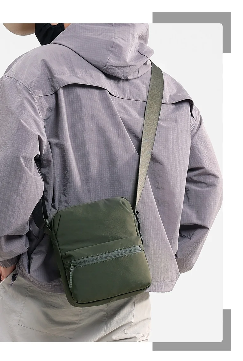 New nylon Crossbody Bags Long Shoulder Strap Minimalists Tote Bag Black green Khaki Shoulder bags for Men Bolsas de hombre сумка
New nylon Crossbody Bags Long Shoulder Strap Minimalists Tote Bag Black green Khaki Shoulder bags for Men Bolsas de hombre сумка