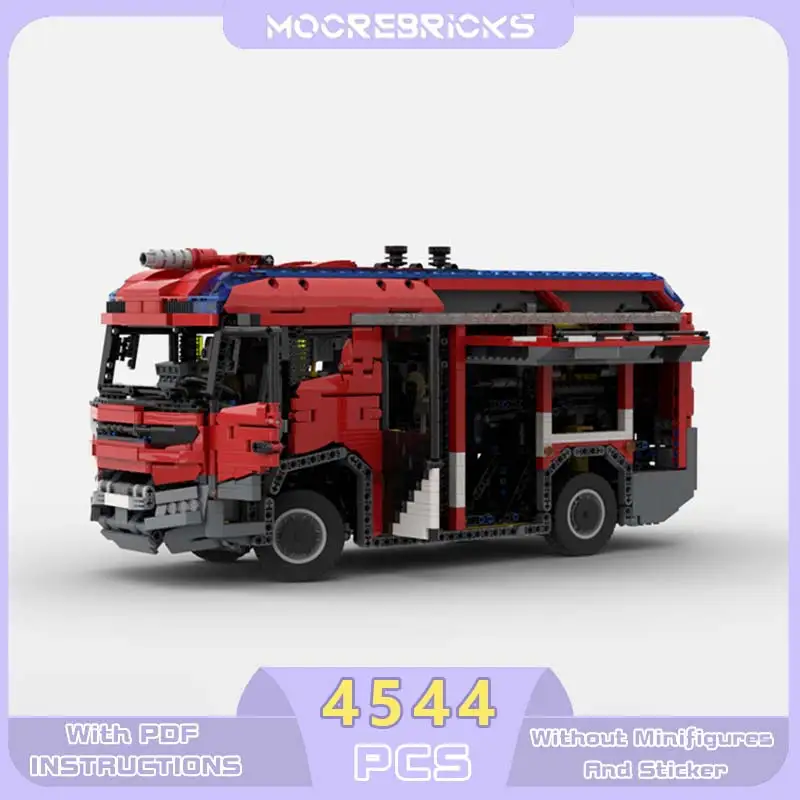 Baggage Rosenbauer RT Fire Engine MOC Engineering Vehicle Assembling Building Blocks Technology Bricks Toys Christmas Gifts
Baggage Rosenbauer RT Fire Engine MOC Engineering Vehicle Assembling Building Blocks Technology Bricks Toys Christmas Gifts