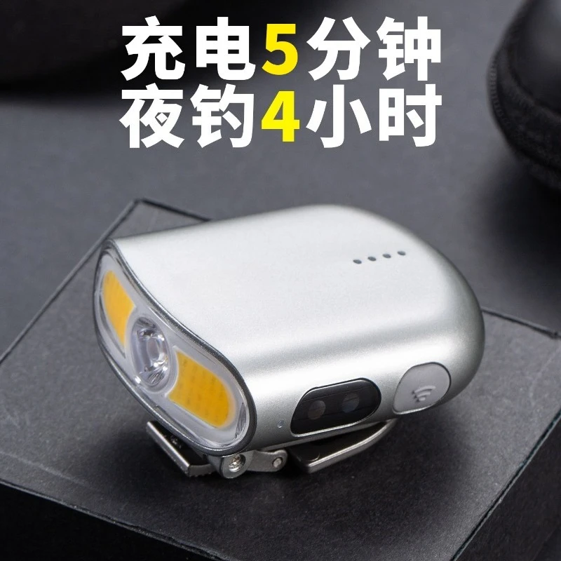 Motion Sensor Clip-on Headlamp Rechargeable Super Bright LED Light For Night Fishing Outdoor Use
Motion Sensor Clip-on Headlamp Rechargeable Super Bright LED Light For Night Fishing Outdoor Use