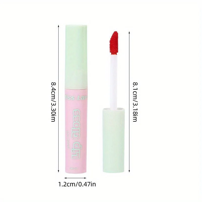 Peel-Off Lip Glaze Matte Lip Tinting Waterproof Lasting Tear-Off Liquid Lipstick Makeup Sexy Red Lip Gloss Cosmetics