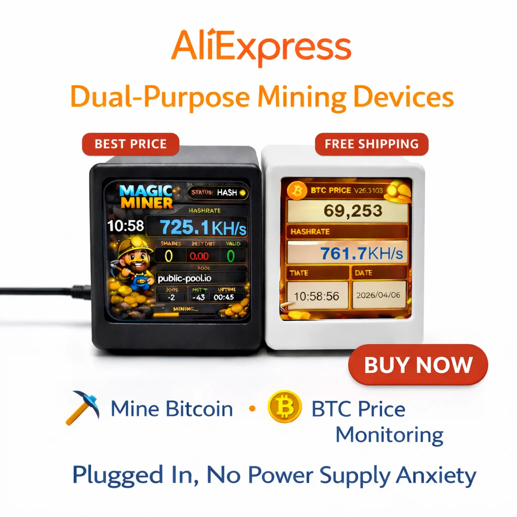 GeekMagic Mini high-speed cryptocurrency mining equipment with WiFi, Bitcoin miner monitoring, USB power supply, real-time
GeekMagic Mini high-speed cryptocurrency mining equipment with WiFi, Bitcoin miner monitoring, USB power supply, real-time