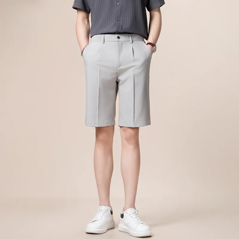 Men's Casual Summer Shorts with Elastic Waist and Loose Fit Japanese Style Suit Design Knee-Length for Outdoor Fashion Wear
Men's Casual Summer Shorts with Elastic Waist and Loose Fit Japanese Style Suit Design Knee-Length for Outdoor Fashion Wear