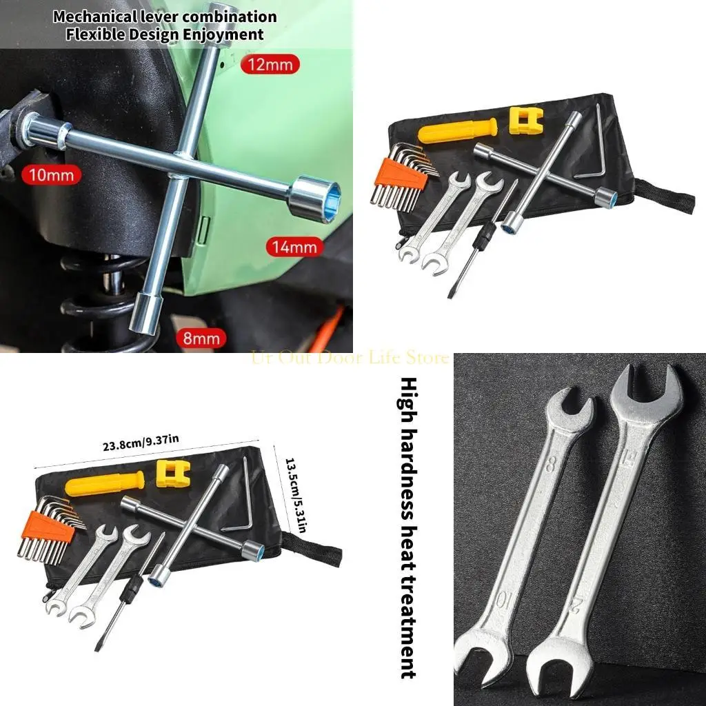 77UF Essential Electric Bike Maintenances Tool Set Measurement Cycling Repair Tool for Emergencies and Routines Repairs
77UF Essential Electric Bike Maintenances Tool Set Measurement Cycling Repair Tool for Emergencies and Routines Repairs