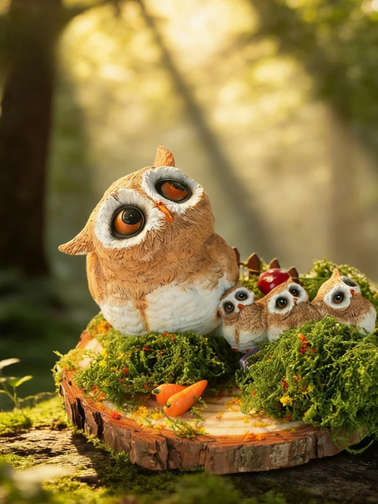 Owl Resin Decorative Figurine Home Desktop Moving New House Warm Healing Series Free Frog Decoration Gifts
Owl Resin Decorative Figurine Home Desktop Moving New House Warm Healing Series Free Frog Decoration Gifts