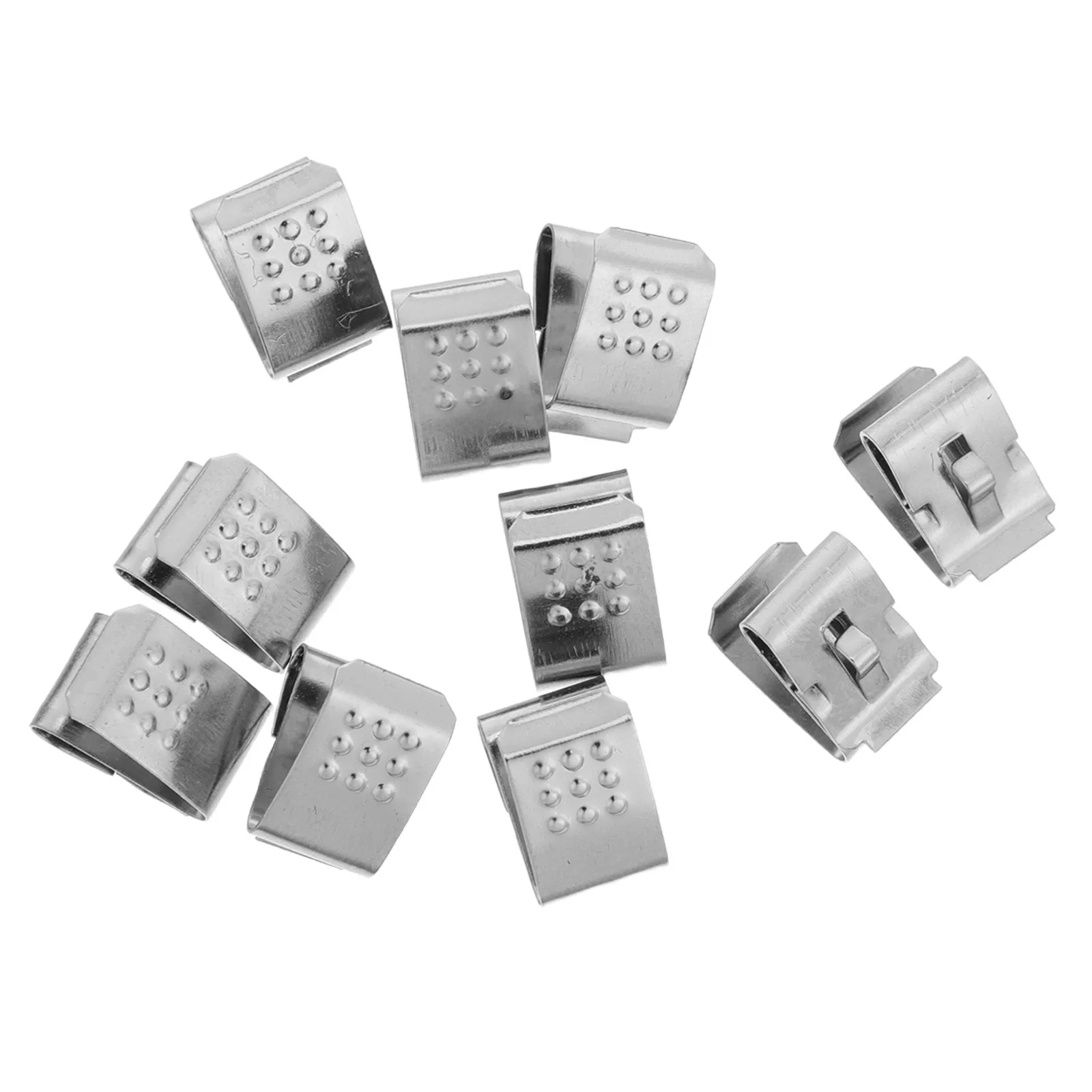 10Pcs Aa Battery Spring Contacts Replacement Silver Metal Plate Battery Terminal Spring for Remote Flashlight Electronics Repair
10Pcs Aa Battery Spring Contacts Replacement Silver Metal Plate Battery Terminal Spring for Remote Flashlight Electronics Repair