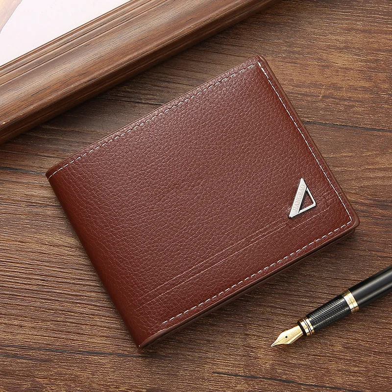 Modern Men's PU Leather Bifold Wallet Slim RFID Blocking Business Wallet with 3 Card Slots for Cash & Cards Minimalist Premium
Modern Men's PU Leather Bifold Wallet Slim RFID Blocking Business Wallet with 3 Card Slots for Cash & Cards Minimalist Premium