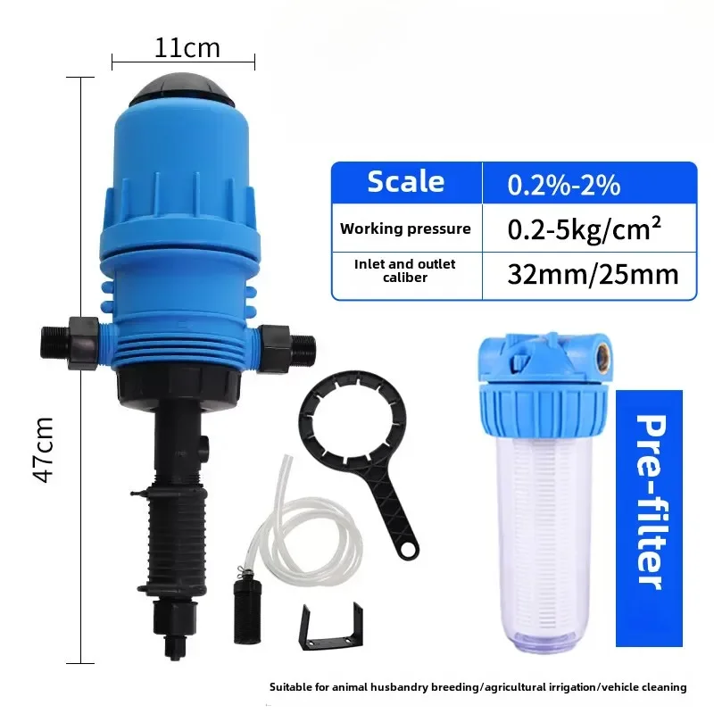 0.2-2% 0.4-4% Automatic Doser Proportional Pump Livestock Fertilizer Injector Farming Dispenser Proportioner Dosing Pump
0.2-2% 0.4-4% Automatic Doser Proportional Pump Livestock Fertilizer Injector Farming Dispenser Proportioner Dosing Pump